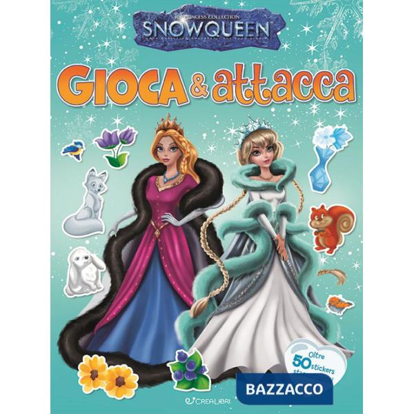 Snowqueen. Libro stickers. Con adesivi