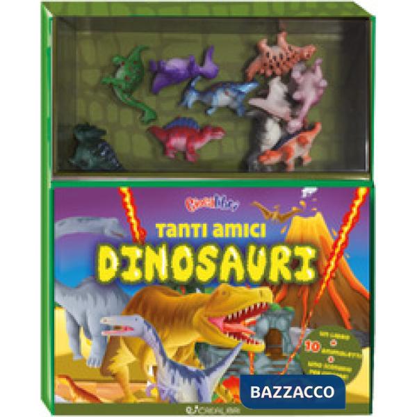 Tanti amici dinosauri. Giocalibri. Ediz. illustrata. Con gadget