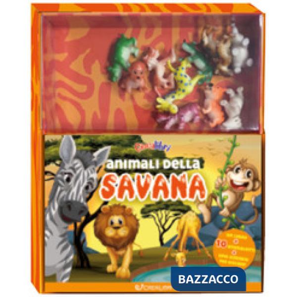 Animali della savana. Giocalibri. Con gadget