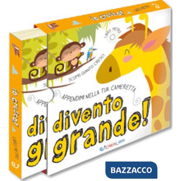 Divento grande! Libro metro. Ediz. a colori