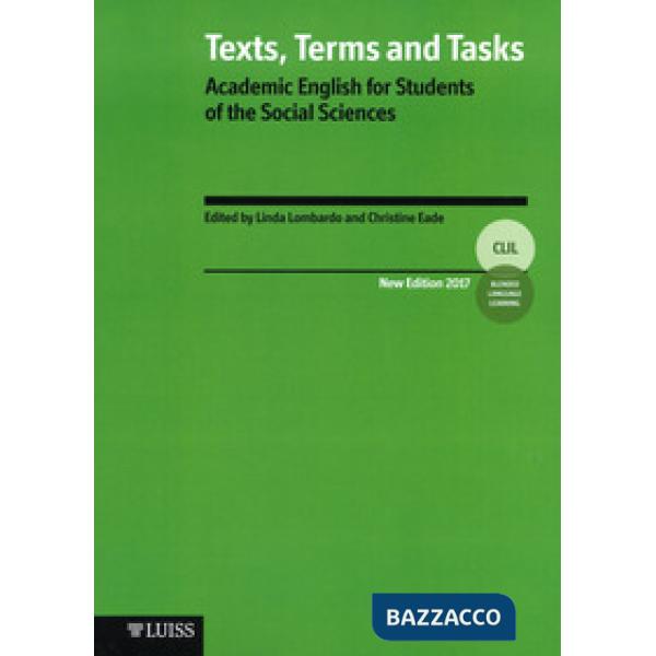 Texts, terms and tasks. Academic english for students of the social sciences