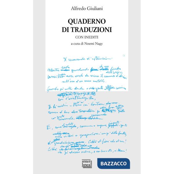 Quaderno di traduzioni. Con inediti