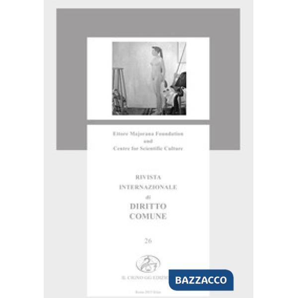 Rivista internazionale di diritto comune (2017). Vol. 26