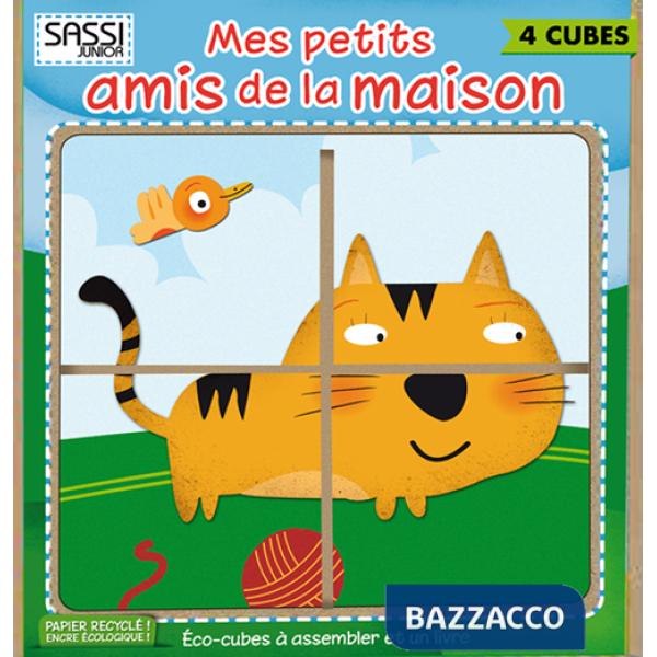 Mes petits amis de la maison. Eco-cubotti. Ediz. illustrata. Con gadget