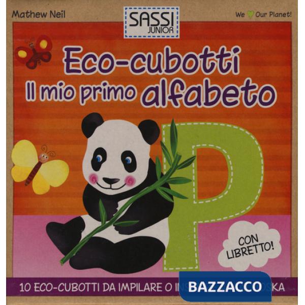 Mio primo alfabeto. Eco-cubotti. Ediz. illustrata. Con gadget (Il)