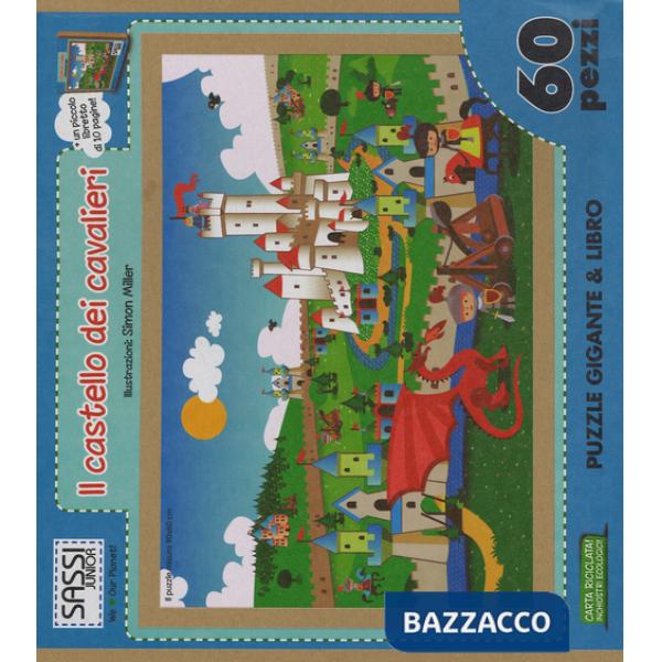 Castello dei cavalieri. Libro puzzle. Ediz. illustrata (Il)