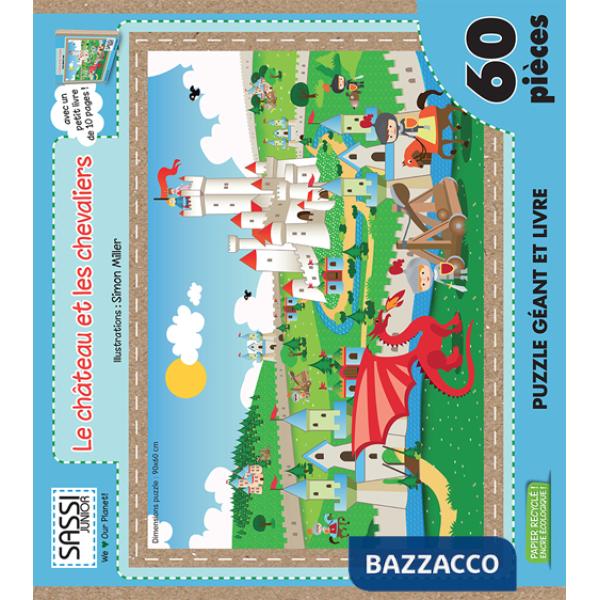 Chateau et les chevaliers. Libro puzzle. Ediz. illustrata (Le)