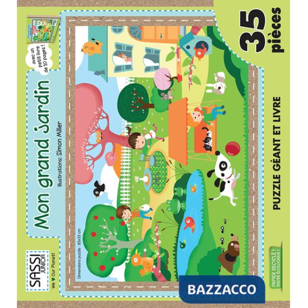 Mon grand jardin. Libro puzzle. Ediz. illustrata
