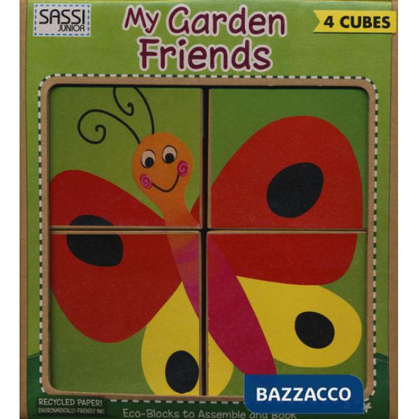 My garden friends. Eco-cubotti. Ediz. illustrata. Con gadget