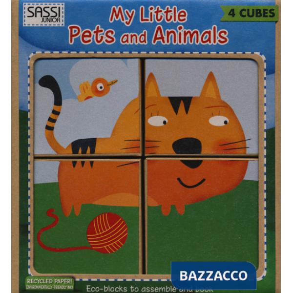 My little pets and animals. Eco-cubotti. Ediz. illustrata. Con gadget