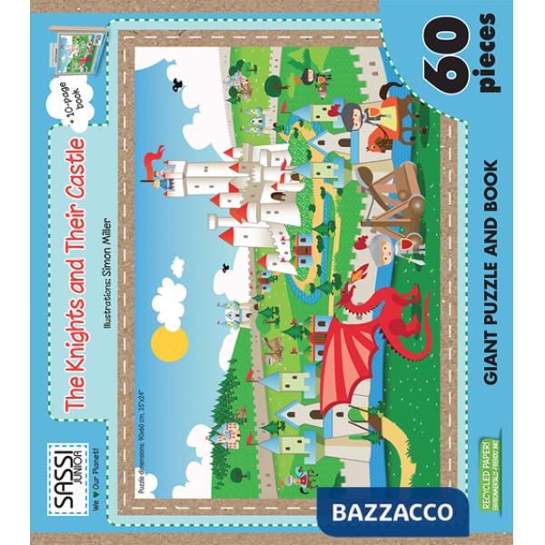 Knights and their castle. Libro puzzle. Ediz. illustrata. Con libro (The)