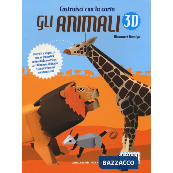 Animali 3D. Ediz. illustrata (Gli)