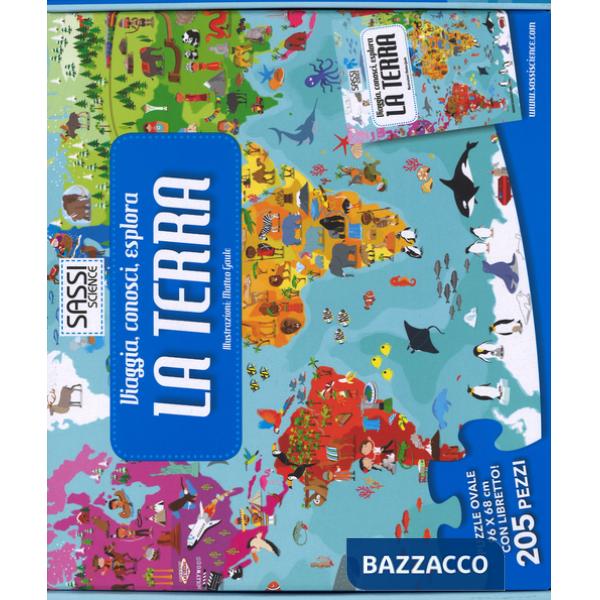 Terra. Viaggia, conosci, esplora. Ediz. illustrata. Con gadget (La)