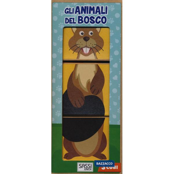 Animali del bosco. Eco-cubotti. Ediz. illustrata. Con gadget (Gli)