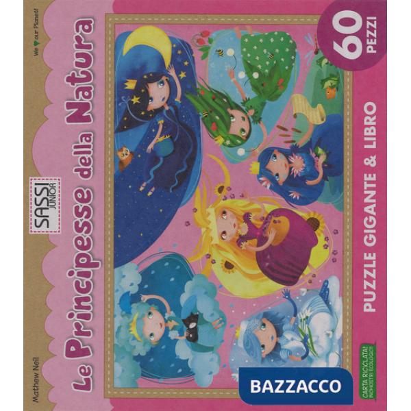 Principesse della natura. Puzzle gigante. Ediz. illustrata. Con libro (Le)