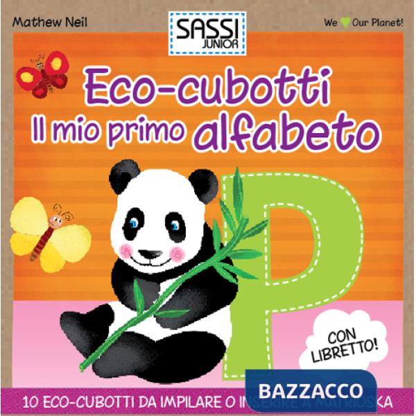 Mio primo alfabeto. Eco-cubotti. Ediz. illustrata. Con gadget (Il)