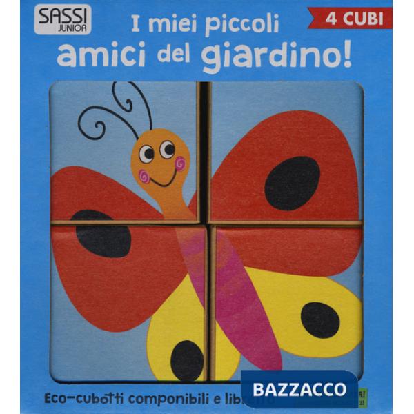 Miei piccoli amici del giardino! Eco-cubotti. Ediz. illustrata. Con gadget (I)