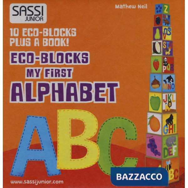 My first alphabet. Eco-cubotti. Ediz. illustrata. Con gadget