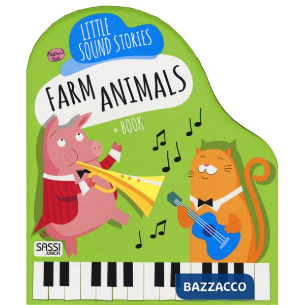 Farm animals. Little sound stories. Con gadget