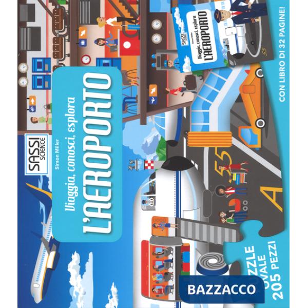 Aeroporto. Viaggia, conosci, esplora. Ediz. illustrata. Con puzzle (L')