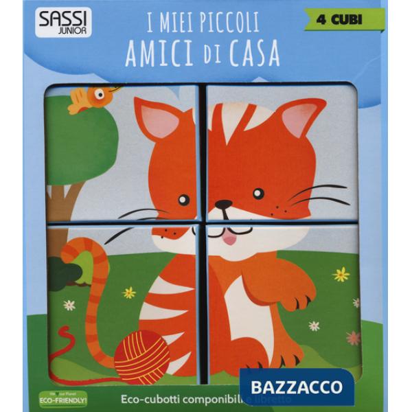 Miei piccoli amici di casa. Eco-cubotti. Ediz. illustrata. Con gadget (I)