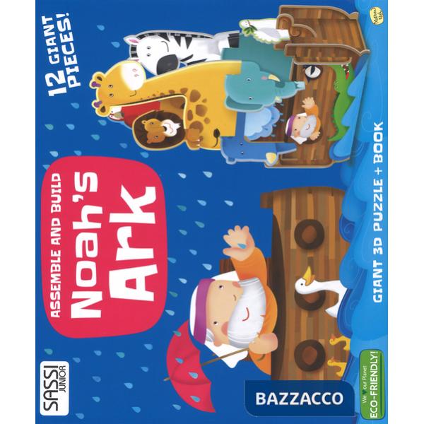 Noah's ark. Assemble and build. Libro puzzle. Ediz. illustrata