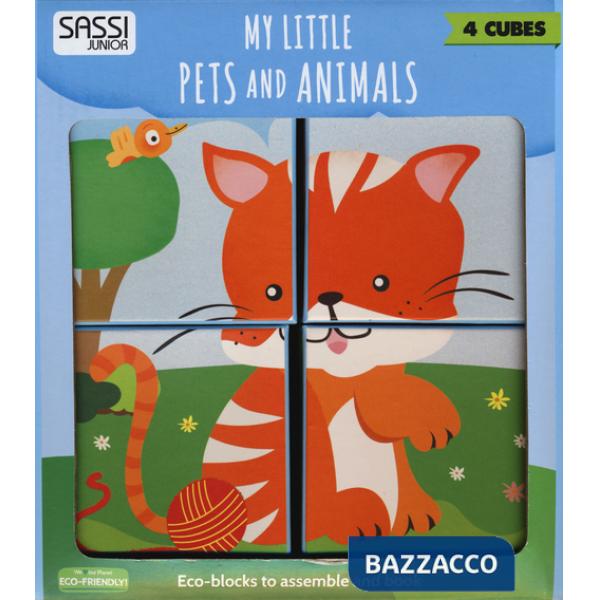 My little pets and animals. Eco-cubotti. Ediz. illustrata. Con gadget