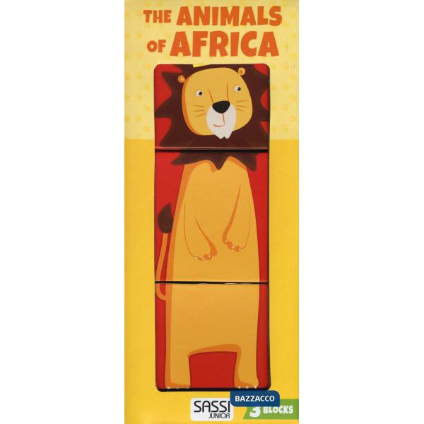 Animals of Africa. Eco-cubotti. Ediz. a colori. Con gadget (The)
