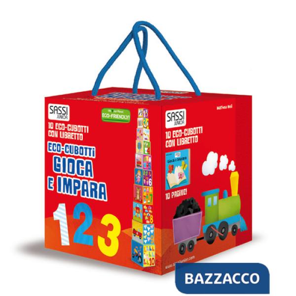 Gioca e impara. Numeri, forme, colori, animali. Eco-cubotti. Ediz. a colori. Con gadget