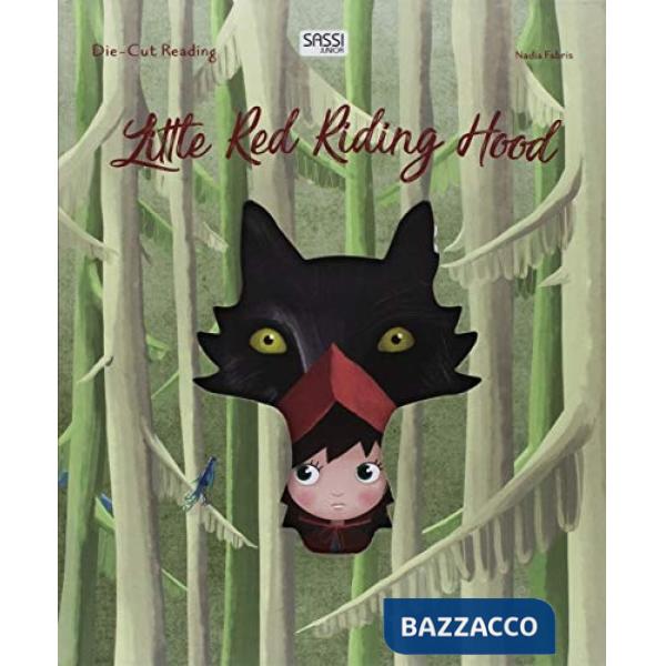Little red riding hood. Die-cut reading