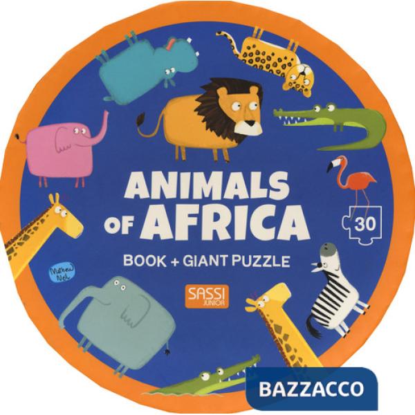 Animals of Africa. Ediz. a colori. Con puzzle