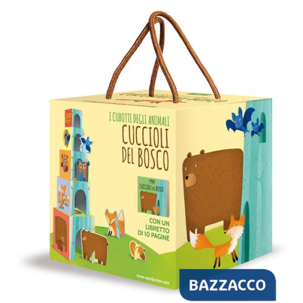 Cuccioli del bosco. I cubotti degli animali. Ediz. a colori. Con gadget