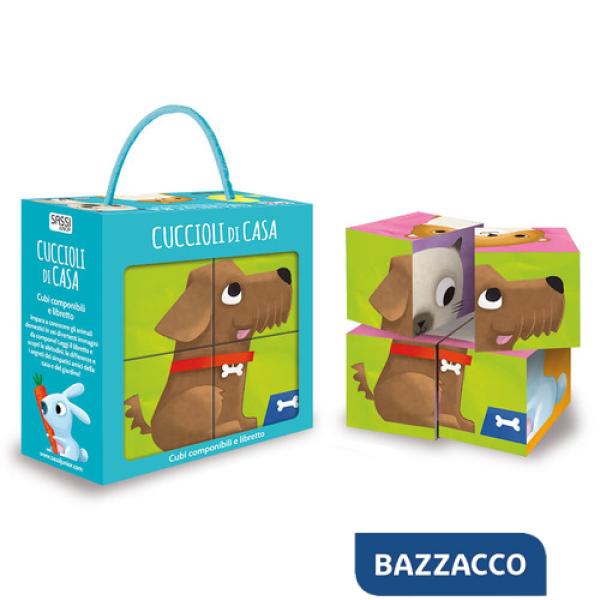 Cuccioli di casa. Cubi componibili. Ediz. a colori