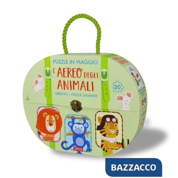 Aereo degli animali. Puzzle in viaggio. Ediz. a colori. Con puzzle (L')