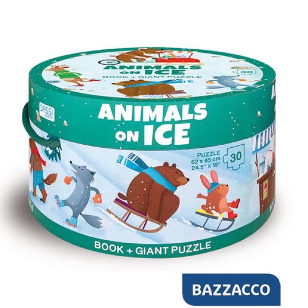 Animals on ice. Ediz. a colori. Con puzzle: puzzle