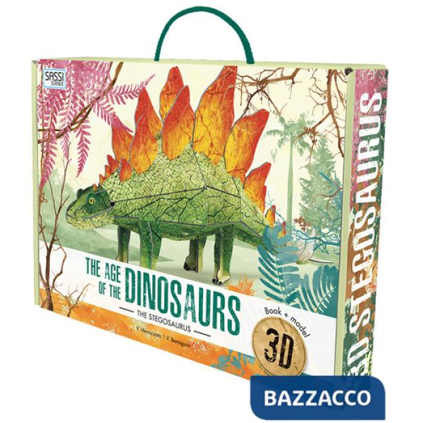 Age of the dinosaurs. 3D stegosaurus. Ediz. a colori. Con Giocattolo (The)