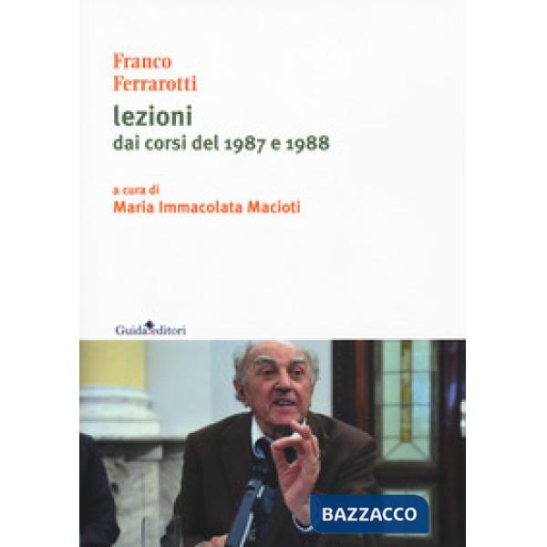 Lezioni dai corsi del 1987 e 1988