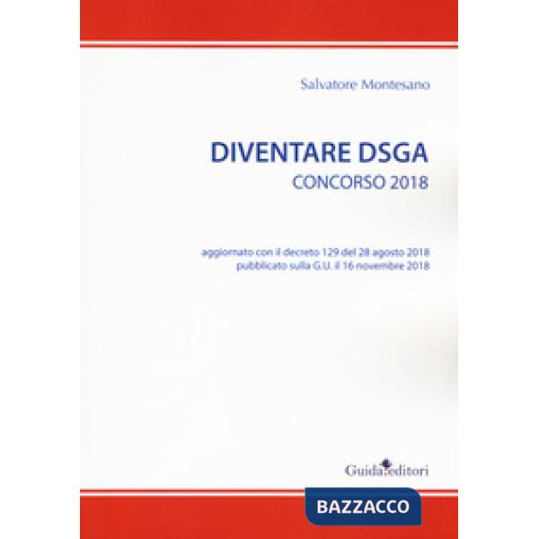 Diventare DSGA. Concorso 2018