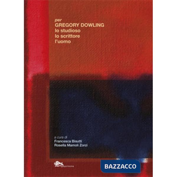 Per Gregory, lo studioso, lo scrittore, l'uomo