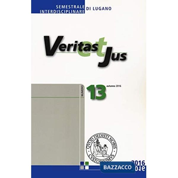 Veritas et Jus (2016). Vol. 13