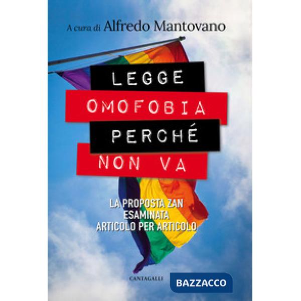 Legge omofobia perché non va. La proposta Zan esaminata articolo per articolo