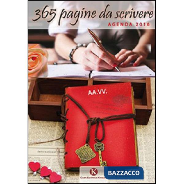 365 pagine da scrivere. Agenda 2016