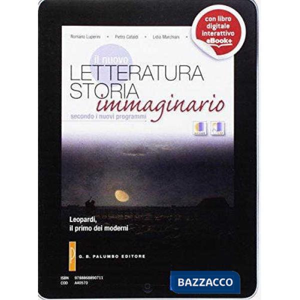 NUOVA LETTERATURA STORIA IMMAGINARIO. LEOPARDI