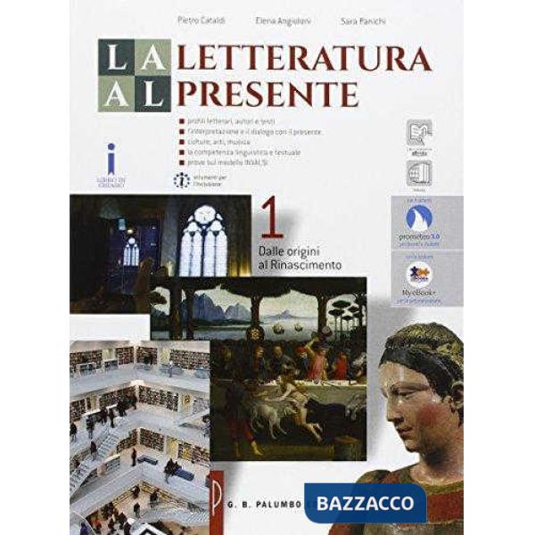 LA LETTERATURA AL PRESENTE VOL. 1 + STUDIARE + DVD ED. ROSSA