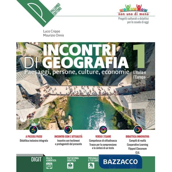 INCONTRI DI GEOGRAFIA 1 + DVD 1