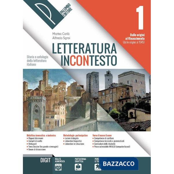 LETTERATURA INCONTESTO 1 + DIV. COM. + SCRITTURA