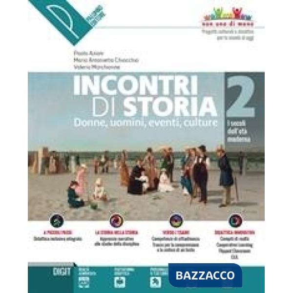 INCONTRI DI STORIA 2 + GEOGRAFIA 2 + DVD 2
