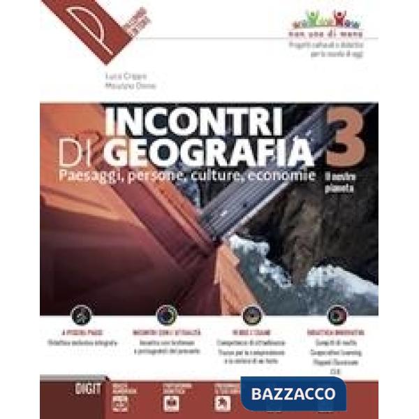 INCONTRI DI STORIA 3 + GEOGRAFIA 3 + DVD 3