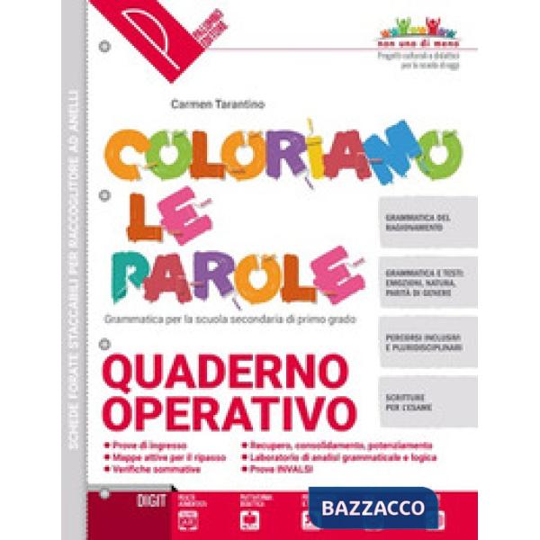 COLORIAMO LE PAROLE - QUADERNO