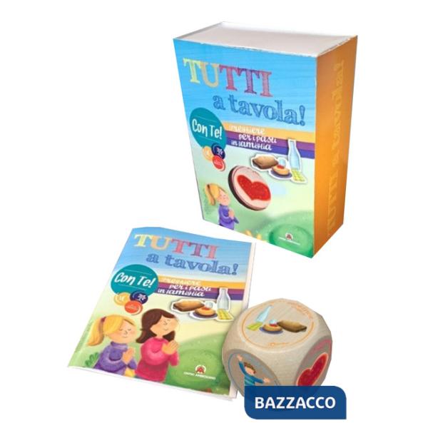 Tutti a tavola! Preghiere per i pasti in famiglia. Con dado in legno
